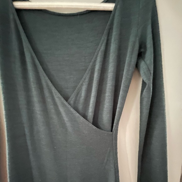 Emerald Green Wilfred Free Backless Bodycon Dress - Picture 4 of 8